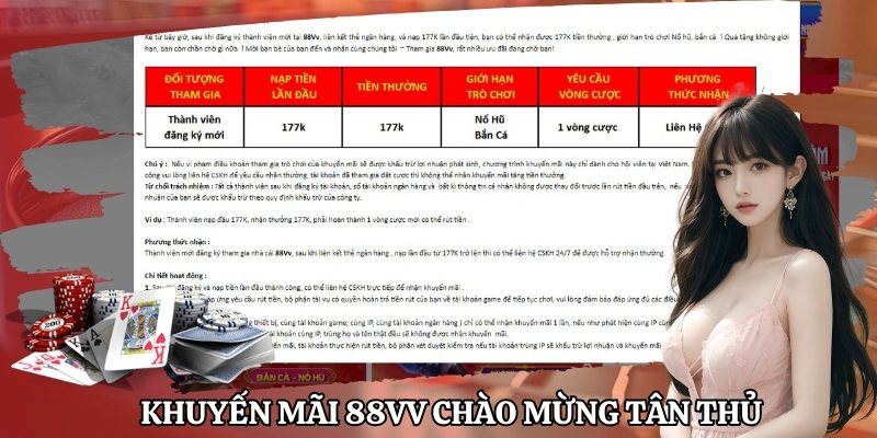 Khuyến mãi 88VV ngày hội viên thưởng lên đến 100%